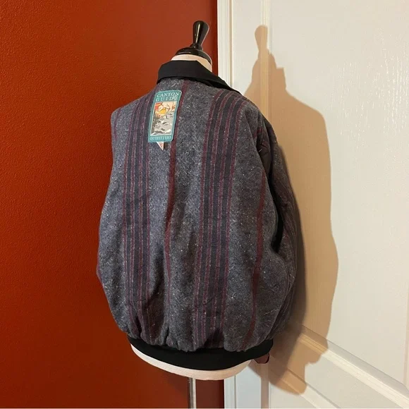 Canyon‎ Guide Outfitters Men’s Vintage Aztec Native Western Blanket Lined Jacket